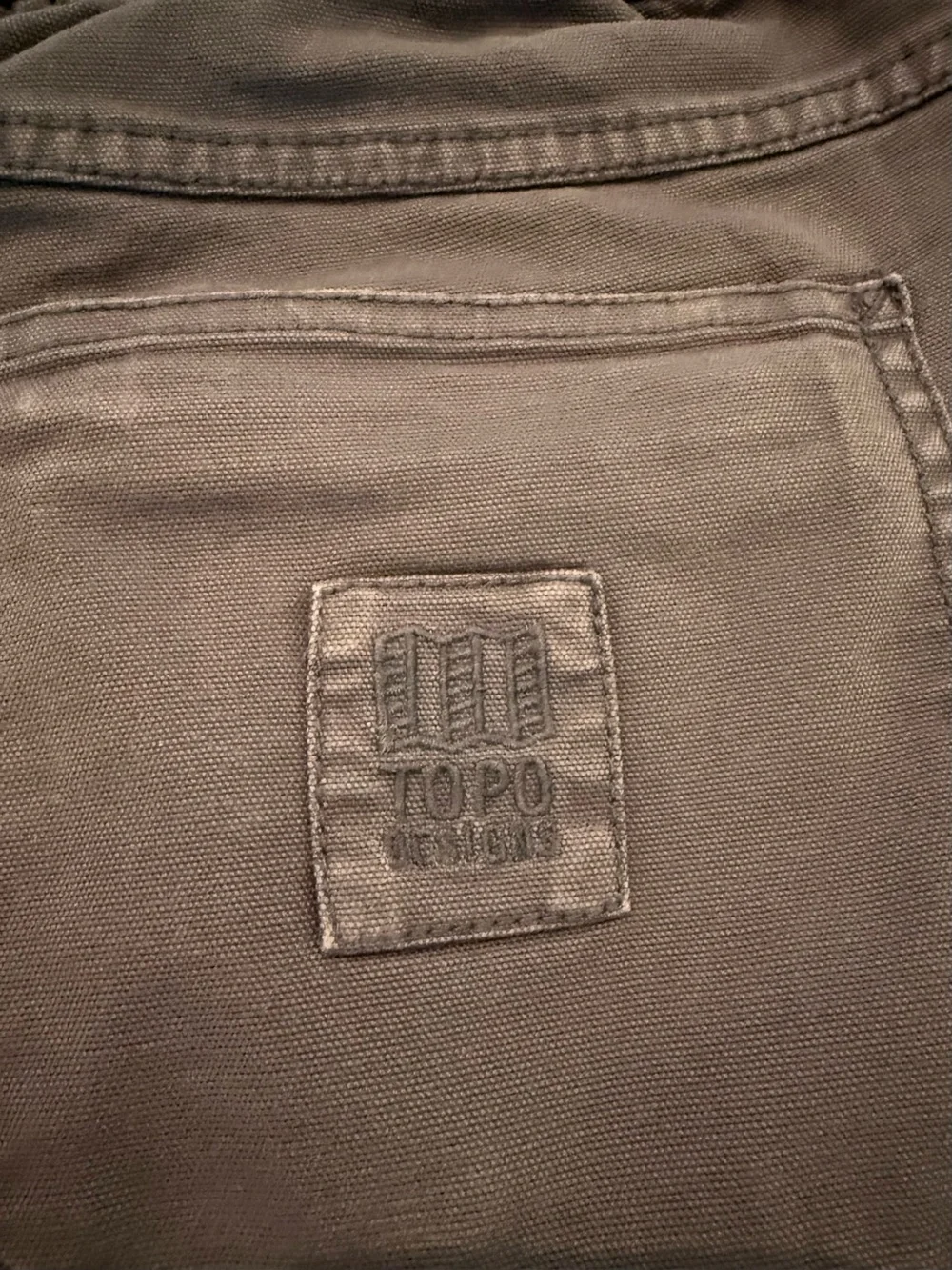 Topo Designs Dirt Shorts - Blue Size Large - Picture 6 of 6